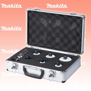 Makita Lochsägen-Set Elektriker 7-teilig EZYCHANGE HSS-BiM