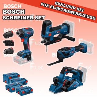 Bosch Professional 4-teiliges Schreiner Solo 3