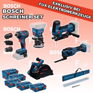 Bosch Professional 5-teiliges Schreiner Solo 1