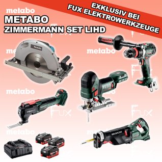 Metabo Zimmermann SET 13 LiHD
