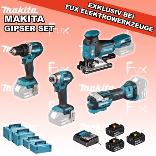 Makita  Gipser Set 4
