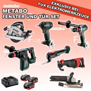 Metabo Fenster und Tür Montage Set 7