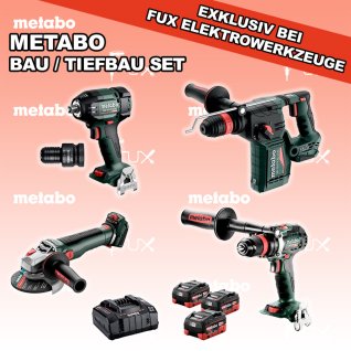 Metabo Bau / Tiefbau Set  7
