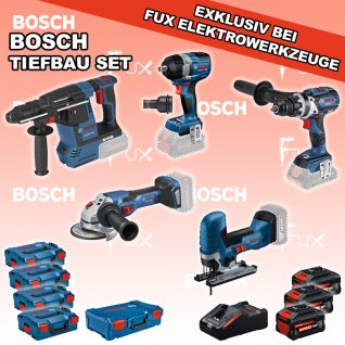 Bosch Professional Tiefbau Set 4