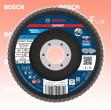 Fächerschleifscheibe X782, ⌀ 115 mm, Korn  60