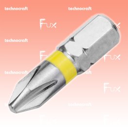 PH3 Philips-Bits mit Farbring gelb, 25 mm, 10 Stück