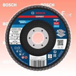 Fächerschleifscheibe X782, Korn 40, ⌀ 125 mm
