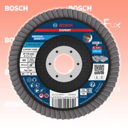 Fächerschleifscheibe X782, ⌀ 115 mm, Korn 60