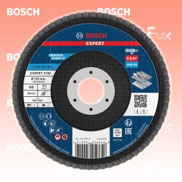 Fächerschleifscheibe X782, ⌀ 125 mm, Korn  60