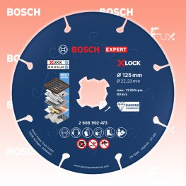 Metal Diamanttrennscheibe X-LOCK 125 mm